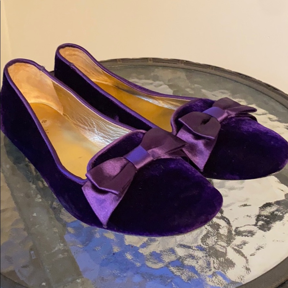 Kate Spade Astair velvet ballet flat
